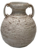 Italian Hand Painted Rustic Ceramic Vase with Handles - 5090