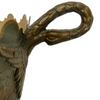 Italian Hand-Painted Tole Planter featuring Grapes with 2 Handles - 5079