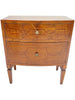 Italian Wood Carved Nightstand with 2 Drawers - 5046