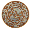 Large Italian Ceramic Plate - 5008