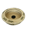 Large Italian Hand-Painted Ceramic Planter w/ Olive Branches - 5022