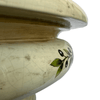 Large Italian Hand-Painted Ceramic Planter w/ Olive Branches - 5022
