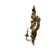 Pair of Italian Hand-carved 2 Light Wall Sconce with Acanthus Leaf Design - 2767