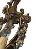 Pair of Italian Hand-carved 2 Light Wall Sconce with Acanthus Leaf Design - 2767