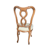 Pair of Italian Wood Carved Side Chairs - 4994