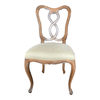 Pair of Italian Wood Carved Side Chairs - 4994