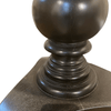 Round black dining/center Table - 5088