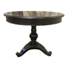 Round black dining/center Table - 5088