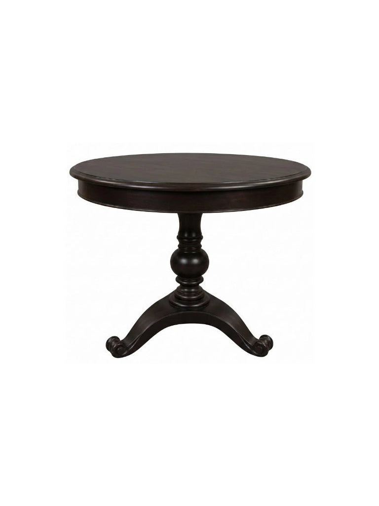 Round black dining/center Table - 5088