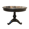 Round black dining/center Table - 5088