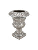 Silver Painted Terracotta Planter - 4978