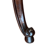 Wood Carved Square Side Table with Cabriole Legs - 5043