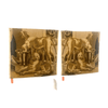 Wool Tapestry Fragment Featuring Three Dogs at Rest. Left Facing - T10169