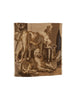 Wool Tapestry Fragment Featuring Three Dogs at Rest. Right Facing - T10168