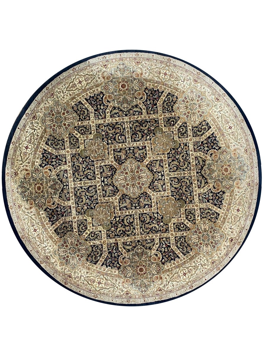 10' Round Persian Design Area Rug - 502630
