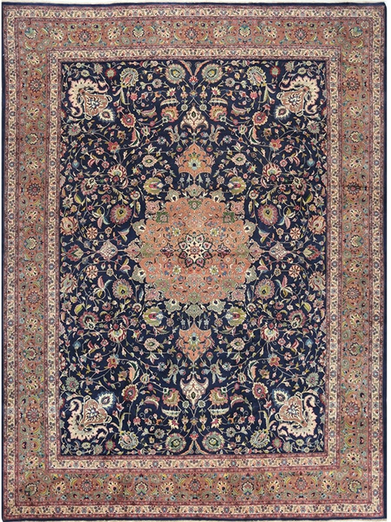 10x 13 Old Persian Tabriz Masterpiece Rug - 110551.