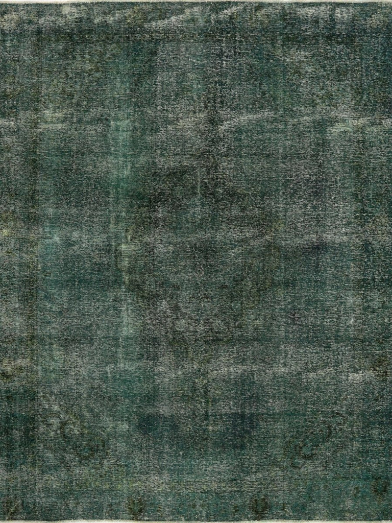 10x12 Green Overdyed Area Rug - 500527.