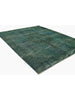 10x12 Green Overdyed Area Rug - 500527.