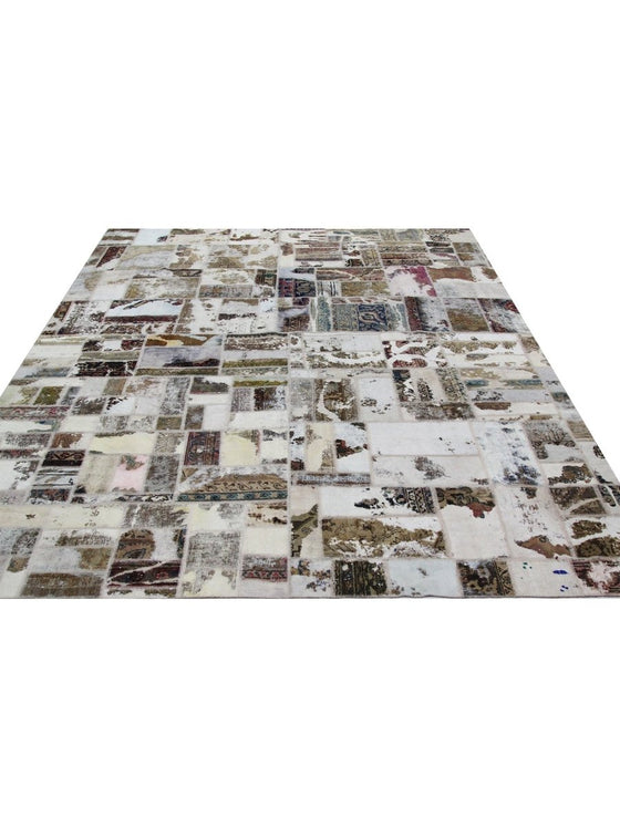 10x12 Patchwork Persian Area Rug - 109574.