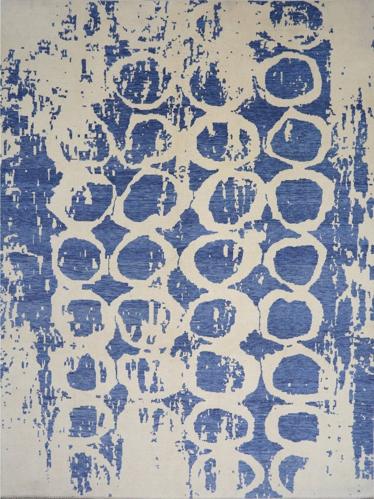 10x13 Modern  Abstract Turkish Area Rug - 111113.