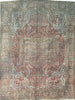 10x13 Old Persian Heriz Area Rug - 101197.