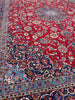 10x13 Old Persian Kashan Area Rug - 100688.