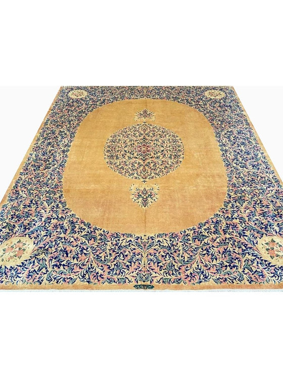 10x13 Old Persian Kerman Area Rug - 103571.