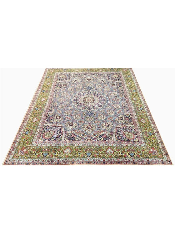 10x13 Old Persian Kerman Area Rug - 109347.