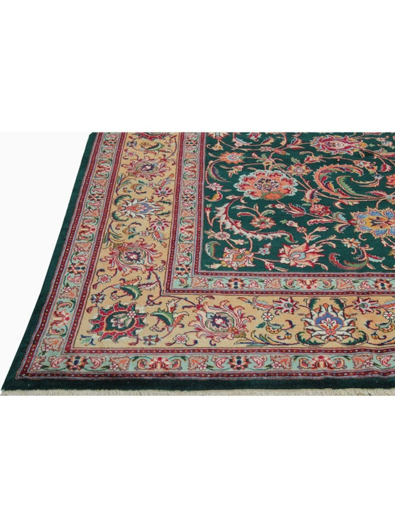 10x13 Old Persian Tabriz Area Rug - 110374.