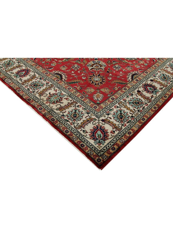 10x13 Old Persian Tabriz Area Rug – 110424.