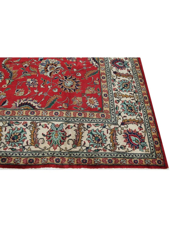 10x13 Old Persian Tabriz Area Rug – 110424.