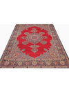 Old Persian Tabriz Area Rug - 9.7x12.7 - Red/Navy - 110545.