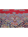 Old Persian Tabriz Area Rug - 9.7x12.7 - Red/Navy - 110545.