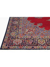 Old Persian Tabriz Area Rug - 9.7x12.7 - Red/Navy - 110545.