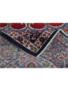 Old Persian Tabriz Area Rug - 9.7x12.7 - Red/Navy - 110545.