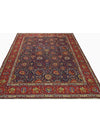 Old Persian Tabriz Area Rug - 9.10x13.2 - Navy/Red - 110571.