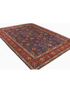 Old Persian Tabriz Area Rug - 9.10x13.2 - Navy/Red - 110571.