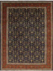  10x13 Old Persian Tabriz Area Rug - 110947.