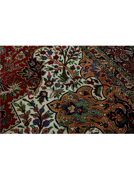 10x13 Old Persian Tabriz Masterpiece Area Rug - 110367.