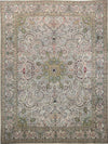 10x13 Old Persian Tabriz Masterpiece Rug - 109885.