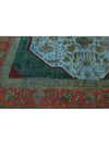 10x13 Overdyed Persian Area Rug - 110921.