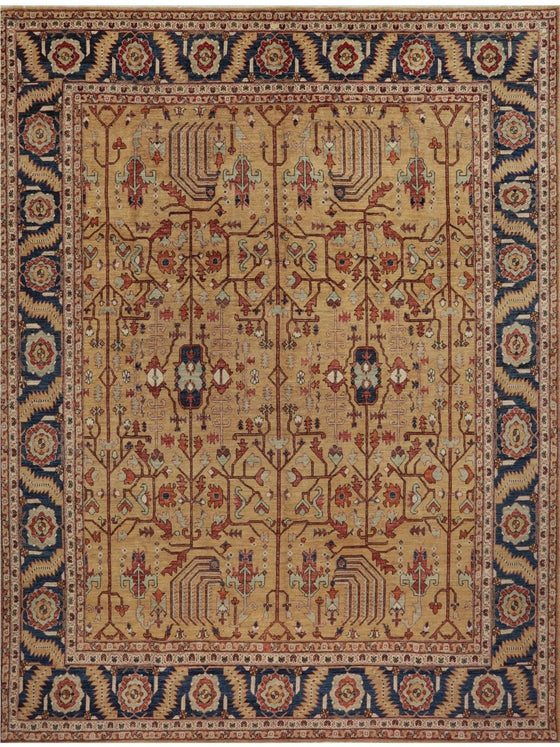 10x13 Persian Heriz Area Rug - 500864.