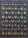 10x13 Transitional Suzani Area Rug - 502641.