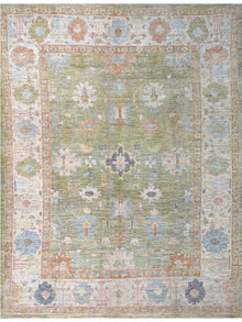  10x13 Turkish Oushak Area Rug - 110645.