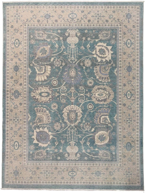 10x13 Turkish Oushak Area Rug - 111218.