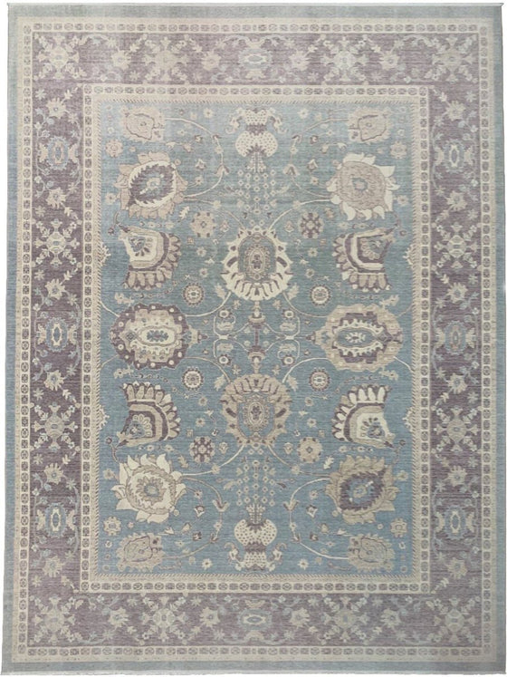 10x13 Turkish Oushak Area Rug - 111219.