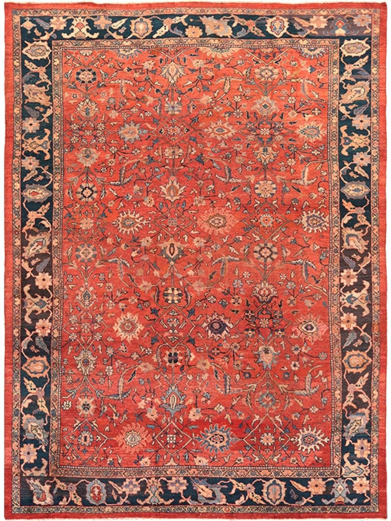 10x14 Antique Persian Sultanabad Rug - 110226.