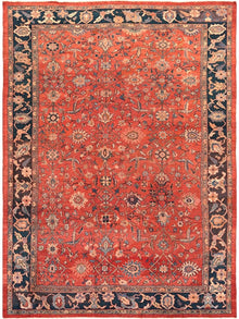  10x14 Antique Persian Sultanabad Rug - 110226.