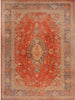 10x14  Antique Turkish Oushak Area Rug - 108788.