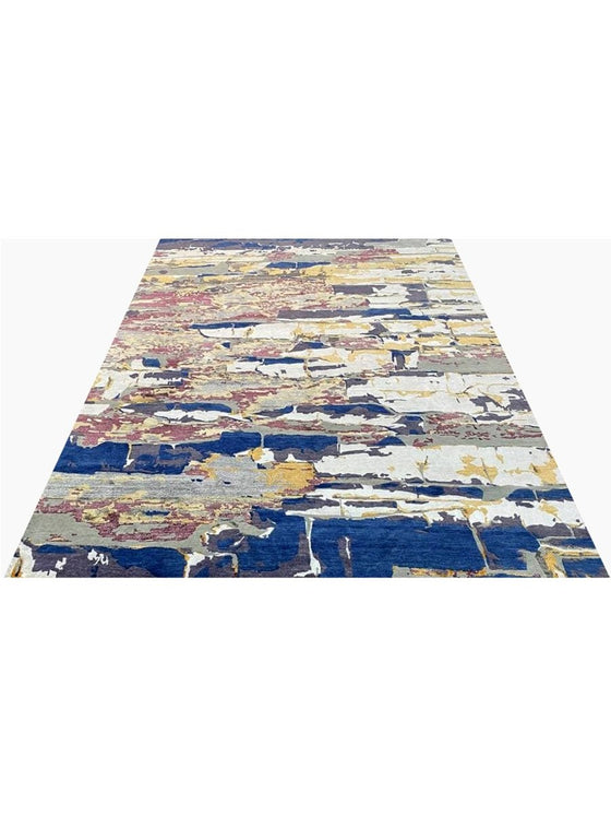 10x14 Contemporary Abstract Area Rug - 501673.
